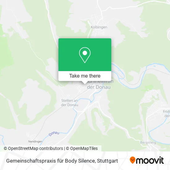 Карта Gemeinschaftspraxis für Body Silence