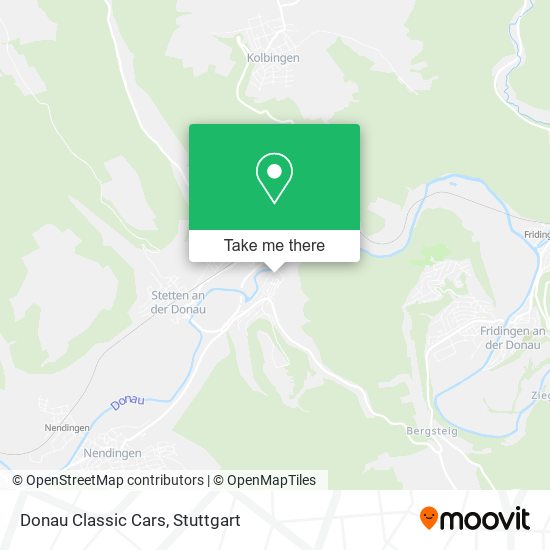 Карта Donau Classic Cars