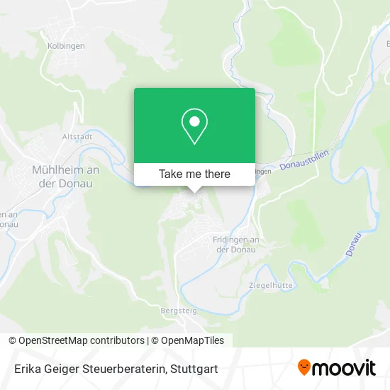 Карта Erika Geiger Steuerberaterin