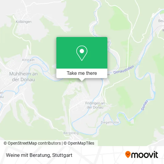 Карта Weine mit Beratung