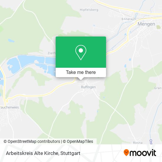 Arbeitskreis Alte Kirche map