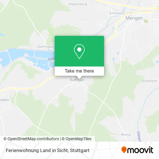 Карта Ferienwohnung Land in Sicht