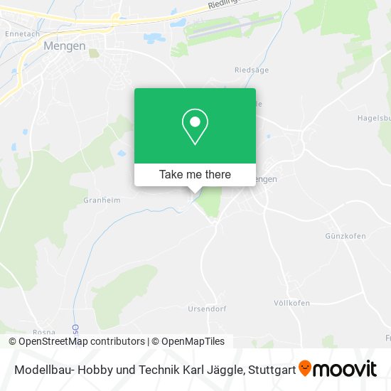 Modellbau- Hobby und Technik Karl Jäggle map