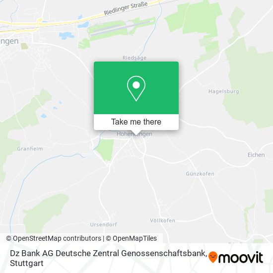 Dz Bank AG Deutsche Zentral Genossenschaftsbank map