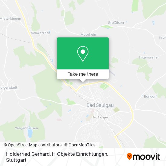 Holderried Gerhard, H-Objekte Einrichtungen map