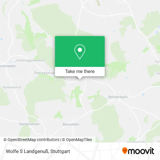 Карта Wolfe S Landgenuß