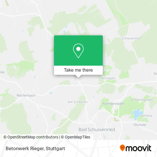 Карта Betonwerk Rieger