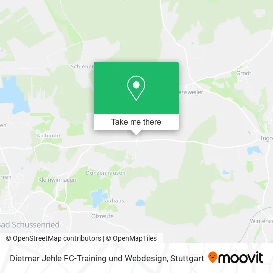 Dietmar Jehle PC-Training und Webdesign map