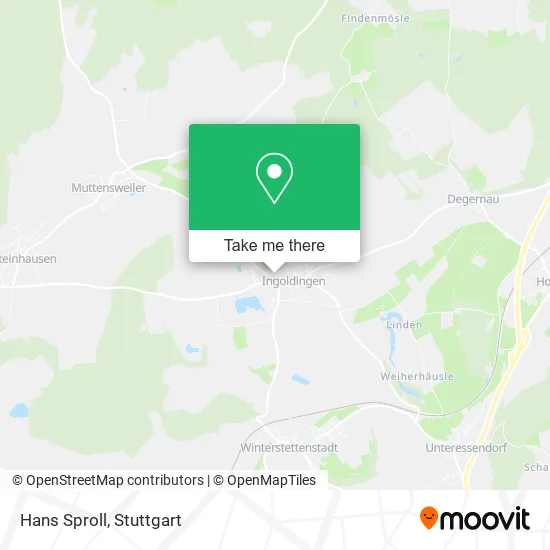 Карта Hans Sproll