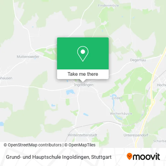 Карта Grund- und Hauptschule Ingoldingen