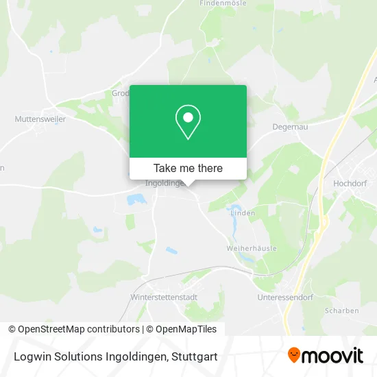 Logwin Solutions Ingoldingen map