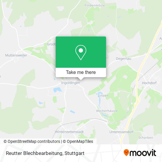 Карта Reutter Blechbearbeitung
