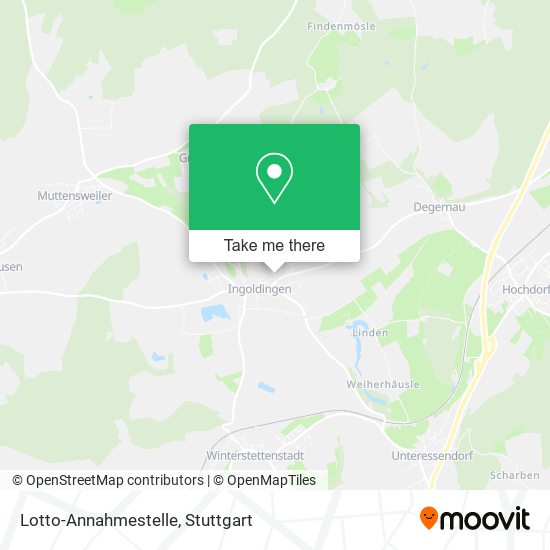 Lotto-Annahmestelle map