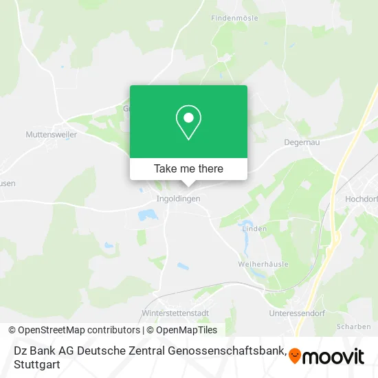 Карта Dz Bank AG Deutsche Zentral Genossenschaftsbank