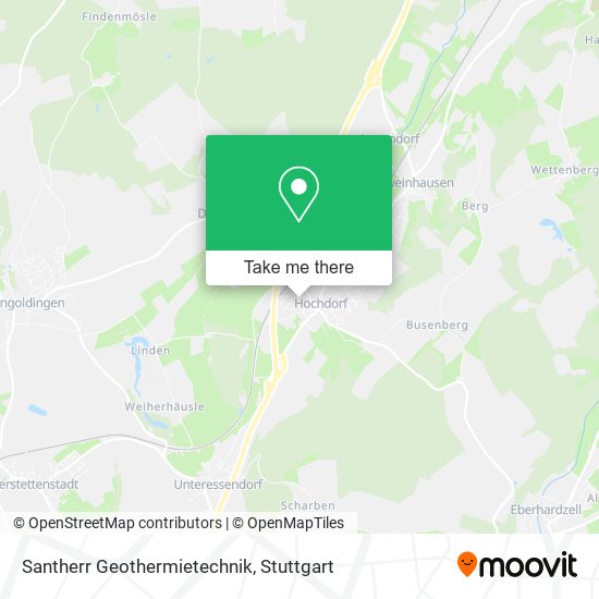 Santherr Geothermietechnik map