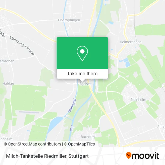 Карта Milch-Tankstelle Riedmiller