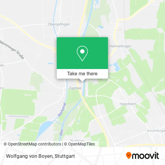 Карта Wolfgang von Boyen