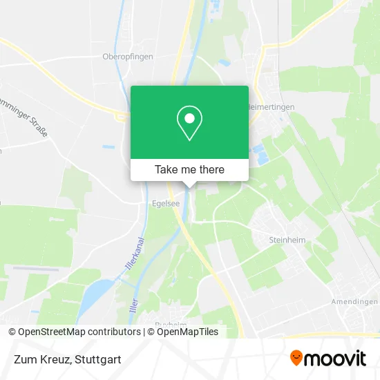 Карта Zum Kreuz