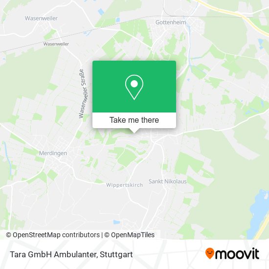 Tara GmbH Ambulanter map