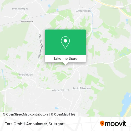 Карта Tara GmbH Ambulanter