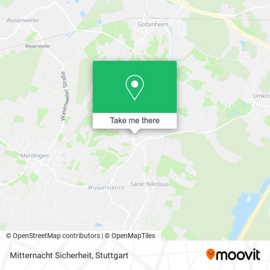 Mitternacht Sicherheit map