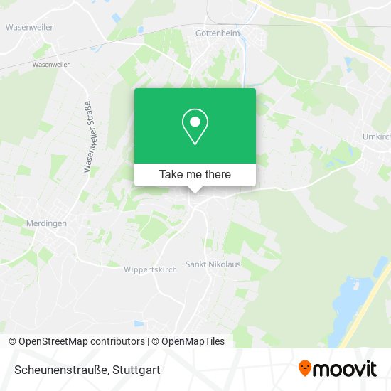 Карта Scheunenstrauße