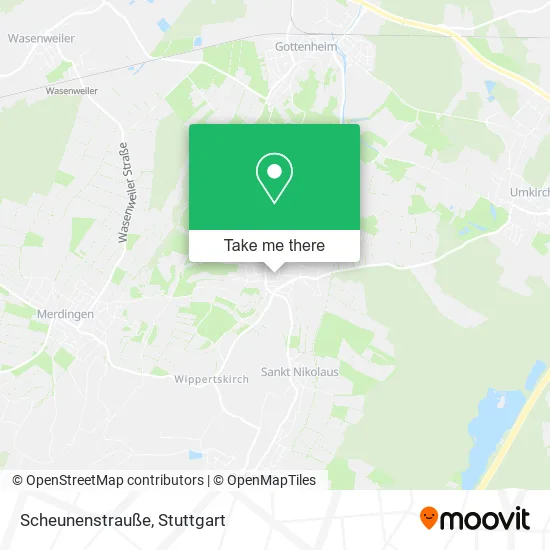 Карта Scheunenstrauße