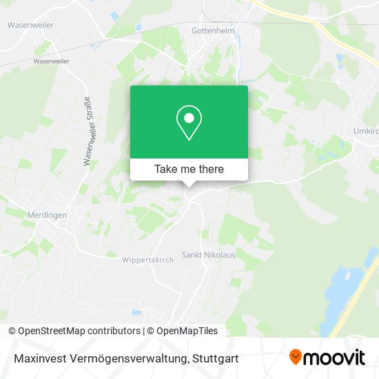 Maxinvest Vermögensverwaltung map