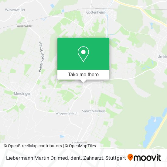 Liebermann Martin Dr. med. dent. Zahnarzt map