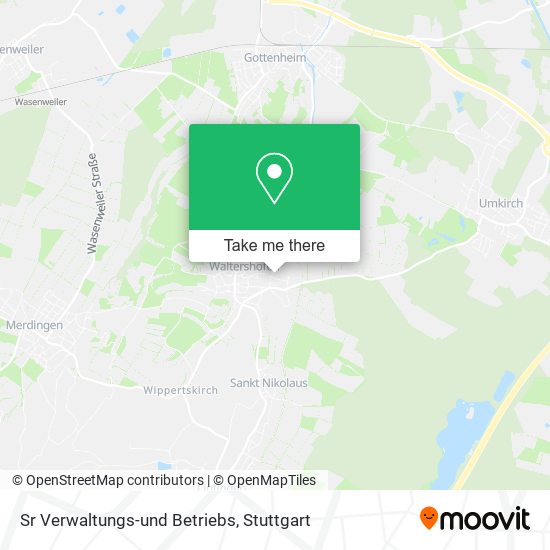 Sr Verwaltungs-und Betriebs map