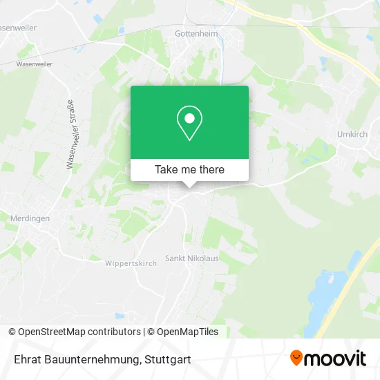 Карта Ehrat Bauunternehmung