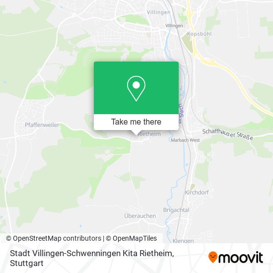 Stadt Villingen-Schwenningen Kita Rietheim map