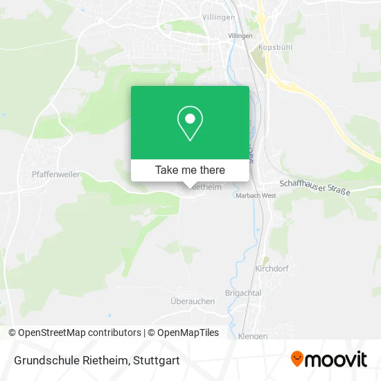 Карта Grundschule Rietheim