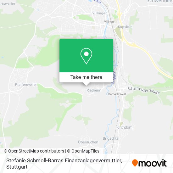 Stefanie Schmoll-Barras Finanzanlagenvermittler map
