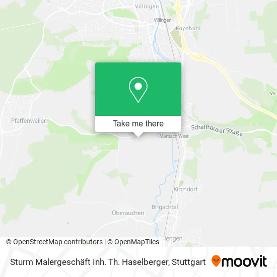 Карта Sturm Malergeschäft Inh. Th. Haselberger