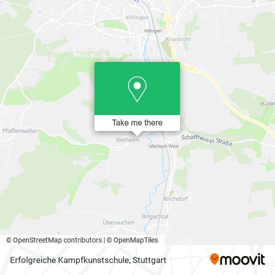 Карта Erfolgreiche Kampfkunstschule