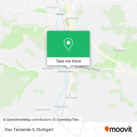 Карта Das Tanzende S