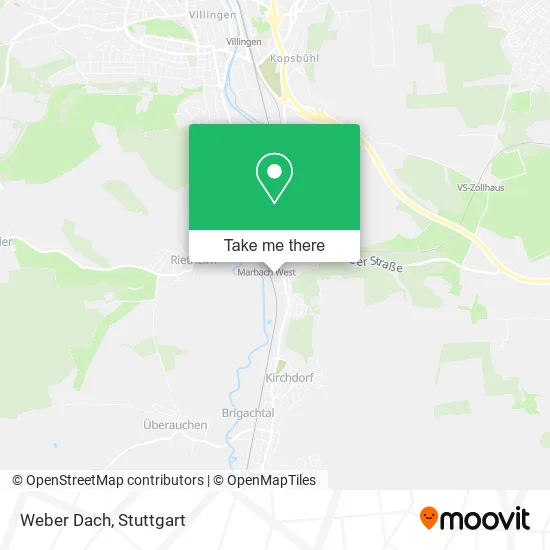Weber Dach map