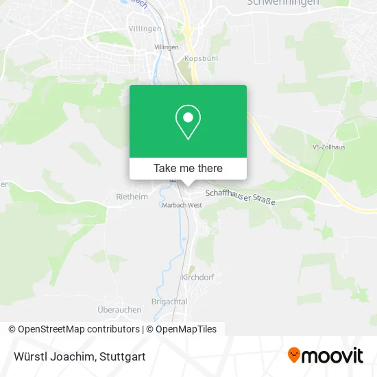 Карта Würstl Joachim