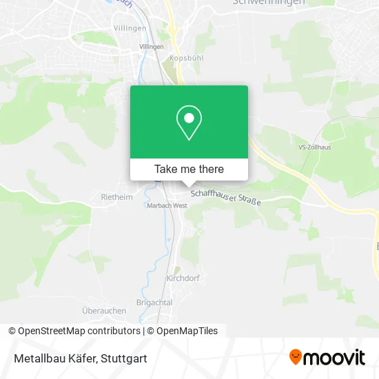 Карта Metallbau Käfer