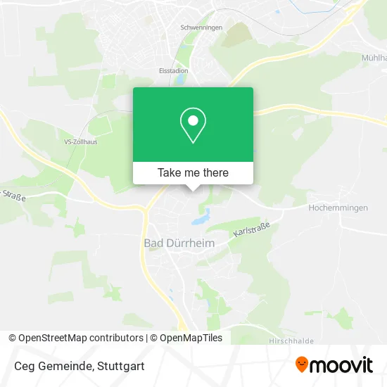 Карта Ceg Gemeinde