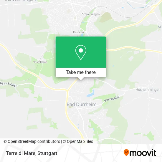 Карта Terre di Mare