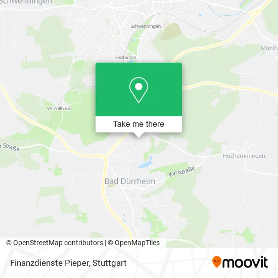 Карта Finanzdienste Pieper