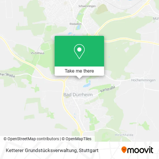 Карта Ketterer Grundstücksverwaltung