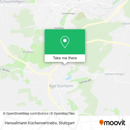 Карта Henselmann Küchenvertriebs