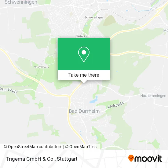 Карта Trigema GmbH & Co.