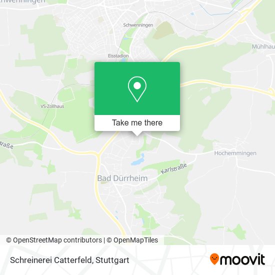 Schreinerei Catterfeld map