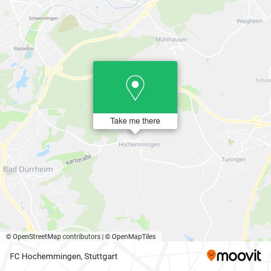 Карта FC Hochemmingen