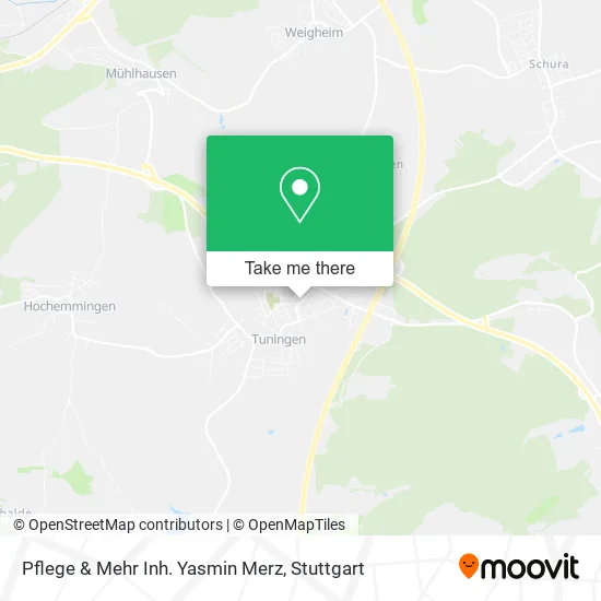 Карта Pflege & Mehr Inh. Yasmin Merz