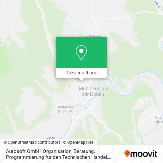 Autosoft GmbH Organisation, Beratung, Programmierung für den Technischen Handel map